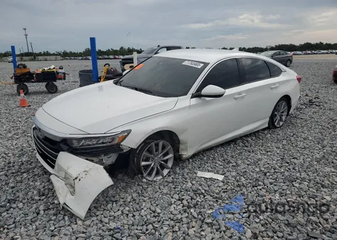 2021 Honda Accord Lx from USA, damaged, VIN 1HGCV1F11MA113848